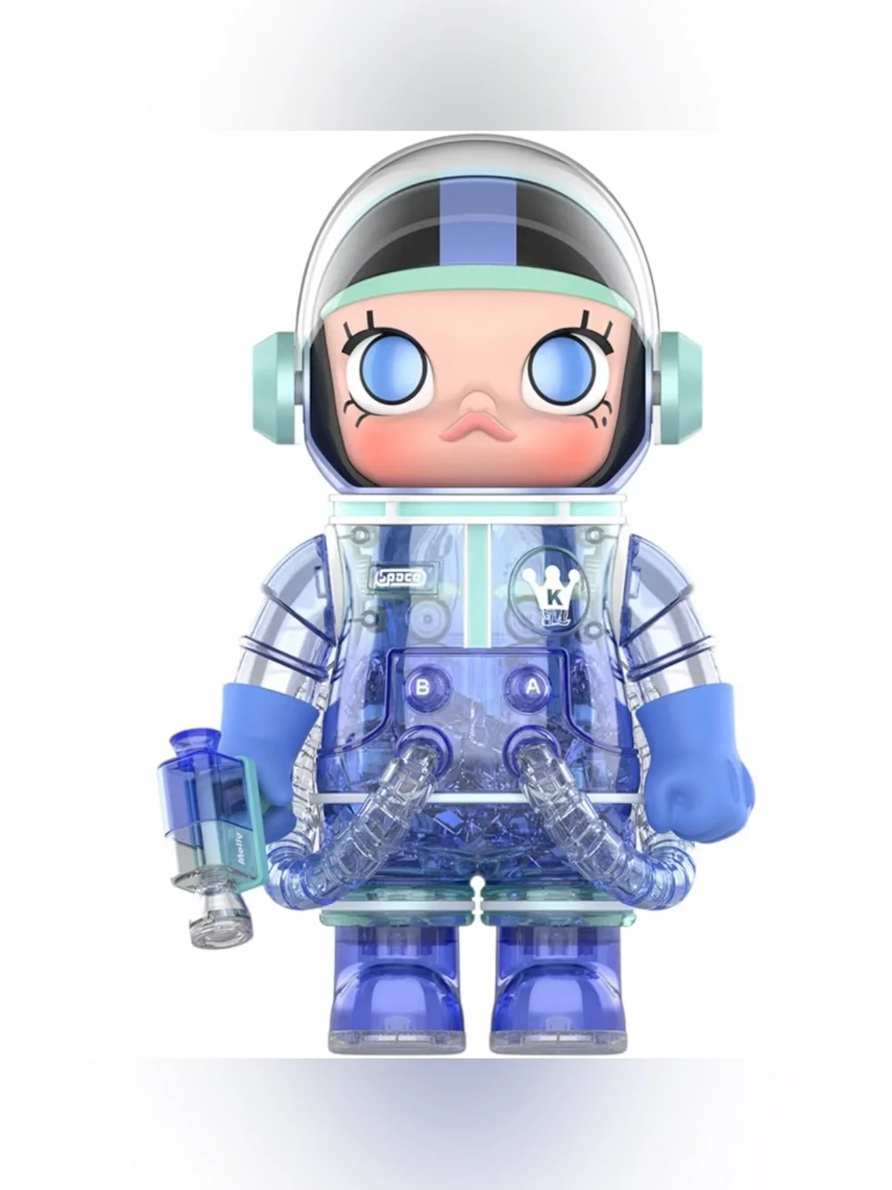 400%‎ Mega Space Molly Confirmed Blue Hawaii Soft Drinks Series Pop Mart